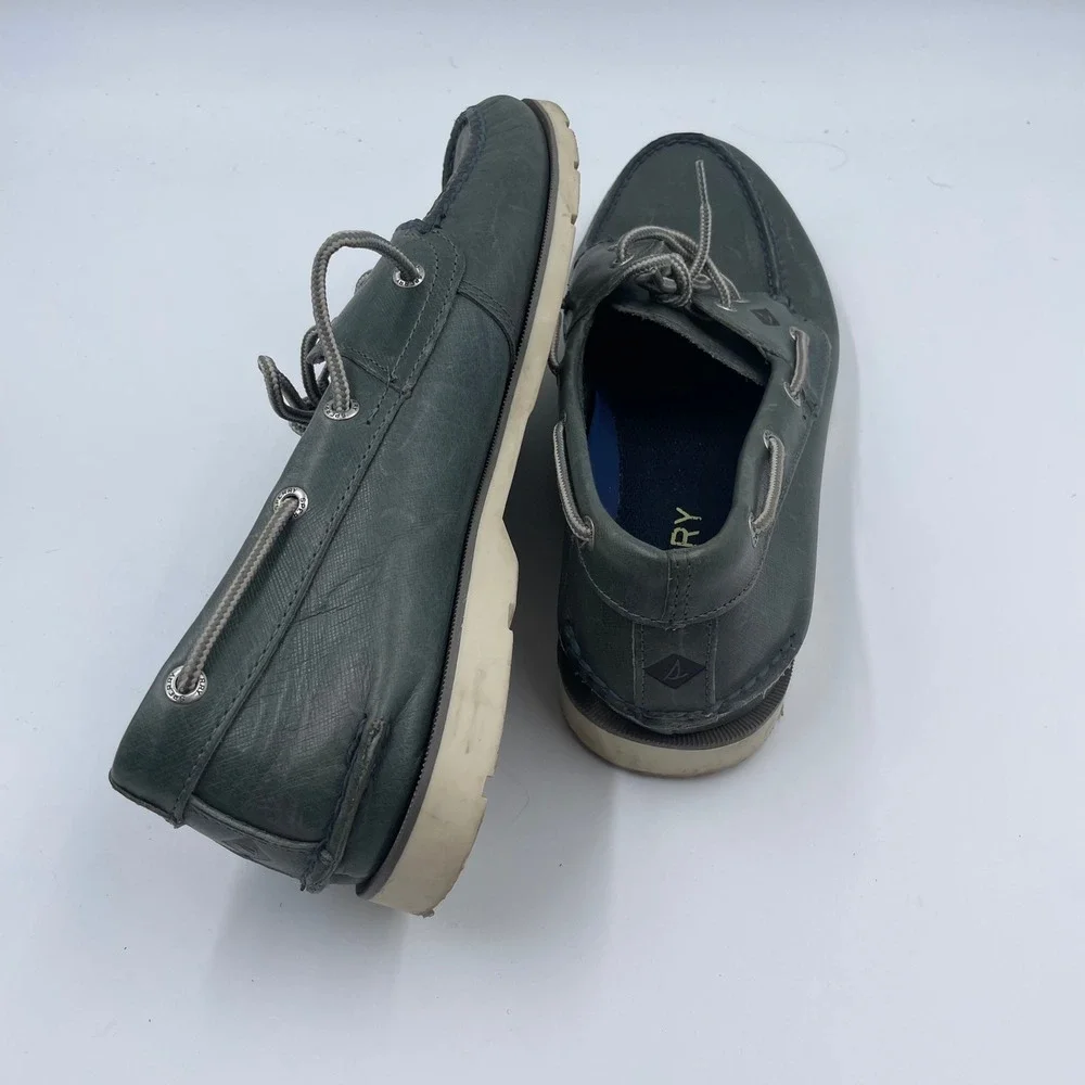 Sperry Top-Sider Men's Leather‎ 2-Eye Boat Shoes - Size 12M